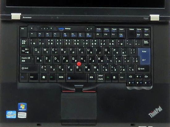 ThinkPad は少し古いT510とT520がお気に入り : 千一夜すもつくれん話
