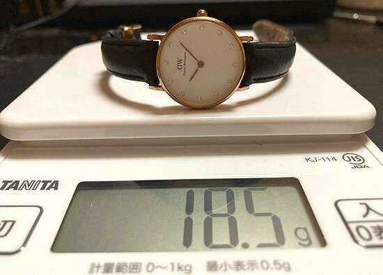 ダニエルウェリントンの電池交換 : 千一夜すもつくれん話