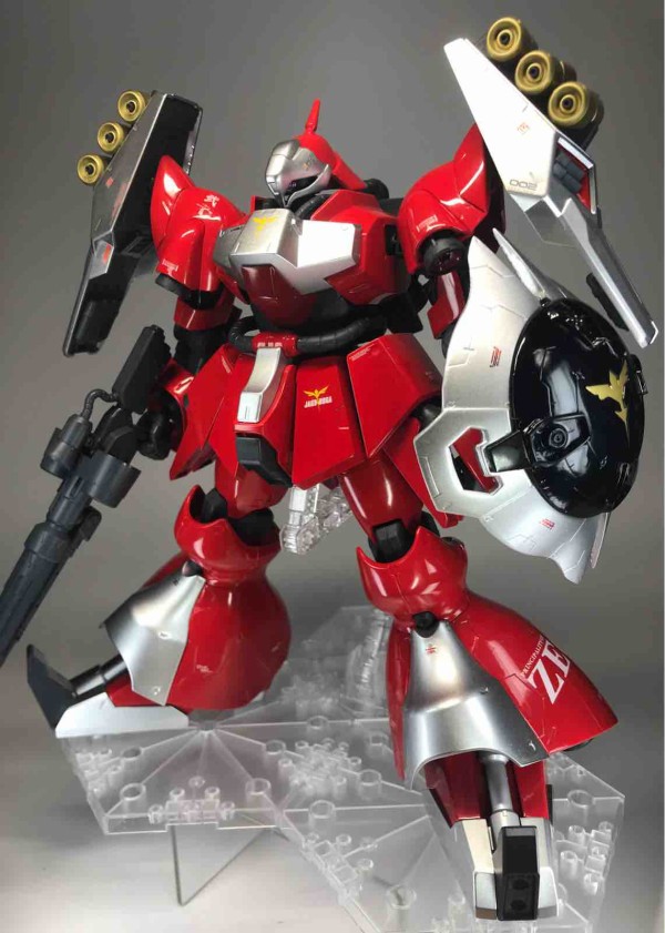 RE ヤクトドーガ（クェス機） 製作 塗装 その三（完成） : Morgana Works