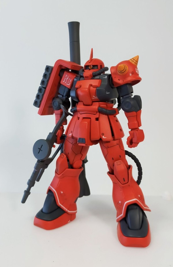 HG origin＋F2ザク（ミキシング）製作 塗装 その三（完成） : Morgana