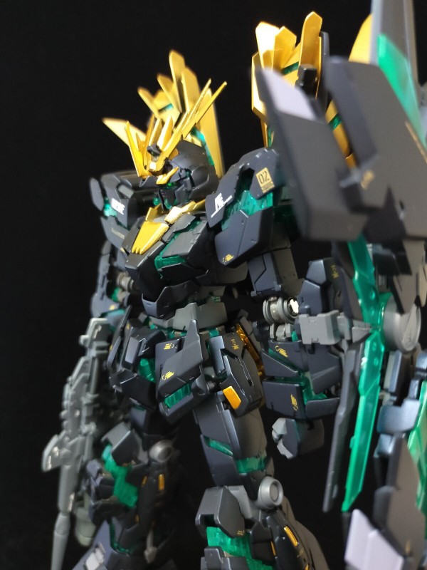 Rg バンシィ ノルン 最終決戦仕様 製作 塗装 その三 完成 Morgana Works