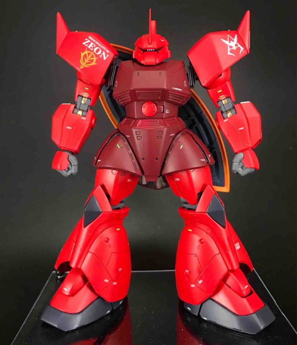 MG シャア専用ゲルググ ver.2.0 製作 塗装 その二（完成） : Morgana Works