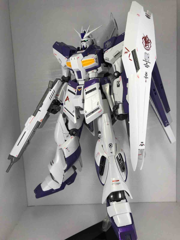 MG νガンダム　塗装完成品 Yahoo!オークション - MG νガンダム 全塗装完成品 ガンプラ完成品