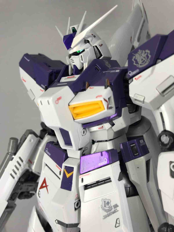 MG HI-νガンダム ver.ka 製作 塗装 : Morgana Works
