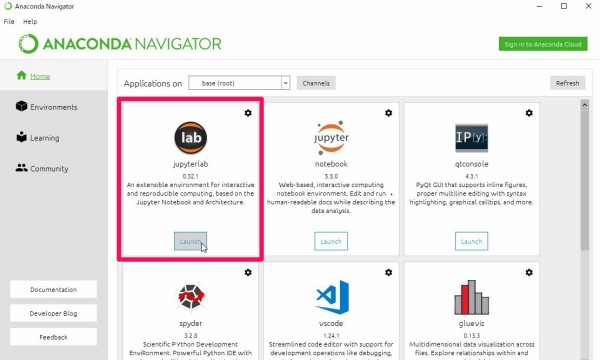 Jupyter Lab の作業フォルダを変更 Python勉強ノート