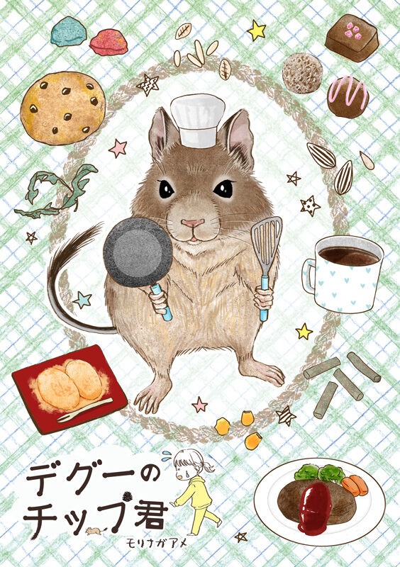 デグーは人懐っこい 懐かない事もある デグーのチップ君