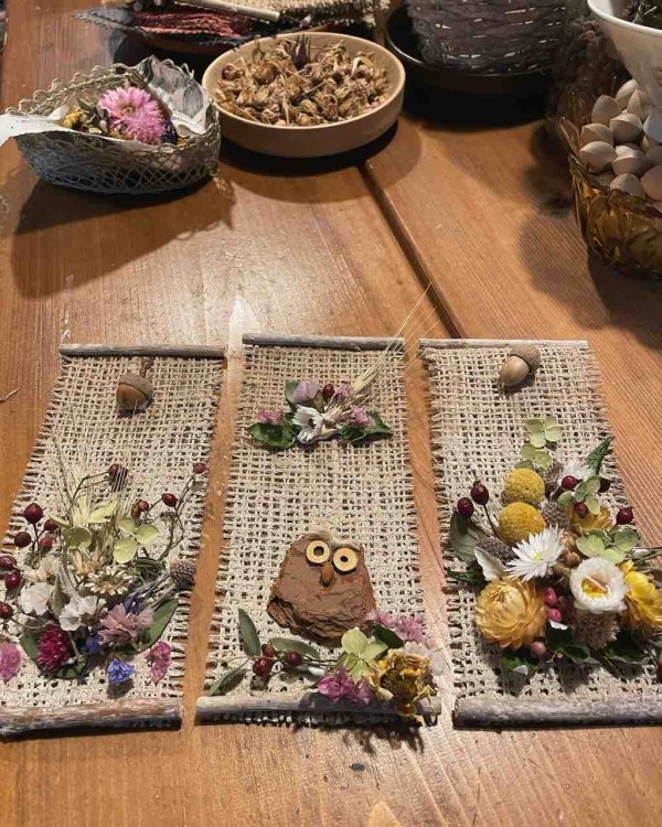 スモークツリードライフラワー : 森の日曜日の看板犬もものblog