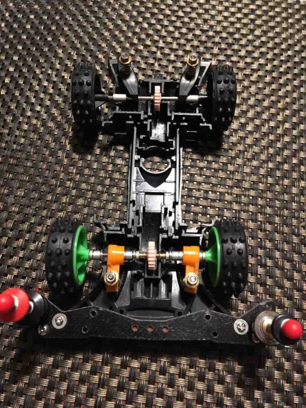 ミニ四駆MAシャーシサスペンションマシンMK.2フロント制作方法MA