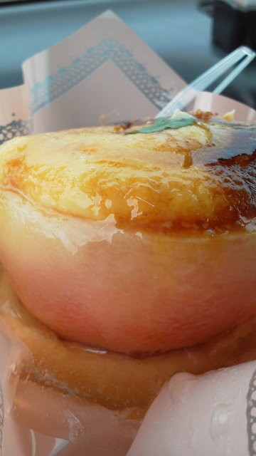 早くも登場 桃のピアフ ル グ メルヴェイユ 盛岡グルメ探検隊