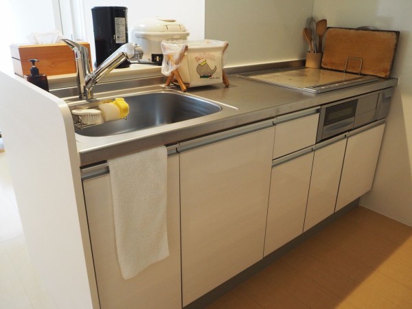 水切りカゴは置かない 狭いキッチンでもすっきり見える工夫 守谷のおうち