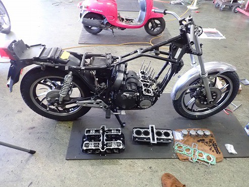 XJ550 中古車仕上げ：『なにげ』ではなく『さりげ』 : モリヤスBUILD