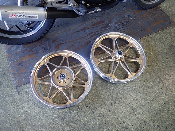 xj550 ホイール　xj400 RZ250 XJ550(逆車): XJ400用／セブンスターキャストホイール♪ : モリヤス