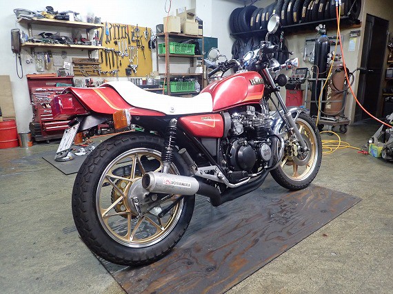 XJ550(逆車): XJ400用／セブンスターキャストホイール♪ : モリヤス