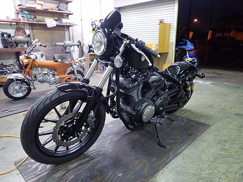 BOLT-C(XV950)：EU YAMAHA：XV950Racer 純正ビキニカウル