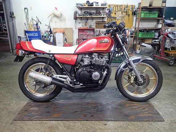XJ550(逆車): XJ400用／セブンスターキャストホイール♪ : モリヤス