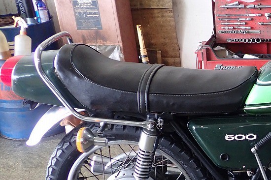 500SS(H1/逆車)レストア：ゼンシンチャンバーを取り付けてエンジン始動
