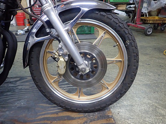 XJ550(逆車): XJ400用／セブンスターキャストホイール♪ : モリヤス