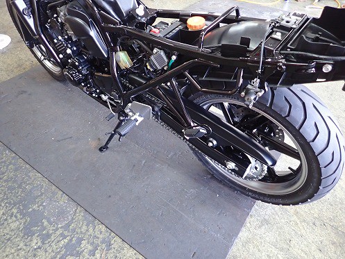 ジェイド250フレームとキャブレターとラジエターとエンジン ジェイド250 レストア③ エンジン始動ならず | 小さいバイクと時々メダカ