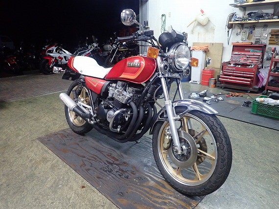 XJ550(逆車): XJ400用／セブンスターキャストホイール♪ : モリヤス