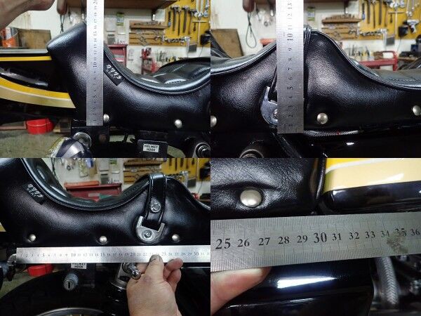 HIRO　猫背シート Yahoo!オークション - Z1 Z2 猫背シート 純正柄ステッチ 前部ゲル