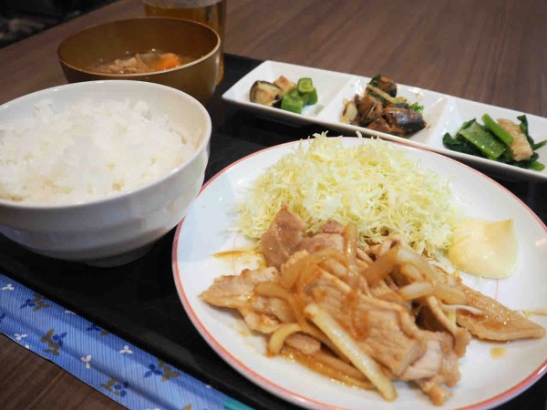 Kithchen707」の『生姜焼き定食』（高槻市高槻町）【たかつーグルメ