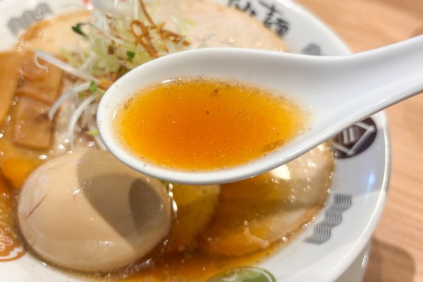 THE麺 the醤油」の『スペシャル煮干し醤油ラーメン』（高槻市北園町