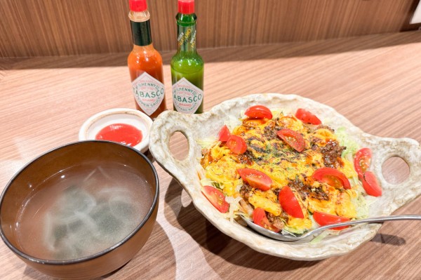 タコライス TACORICE」の『タコライスセット』（高槻市高槻町）【たかつーグルメ