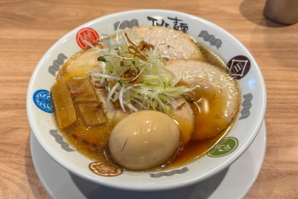 THE麺 the醤油」の『スペシャル煮干し醤油ラーメン』（高槻市北園町