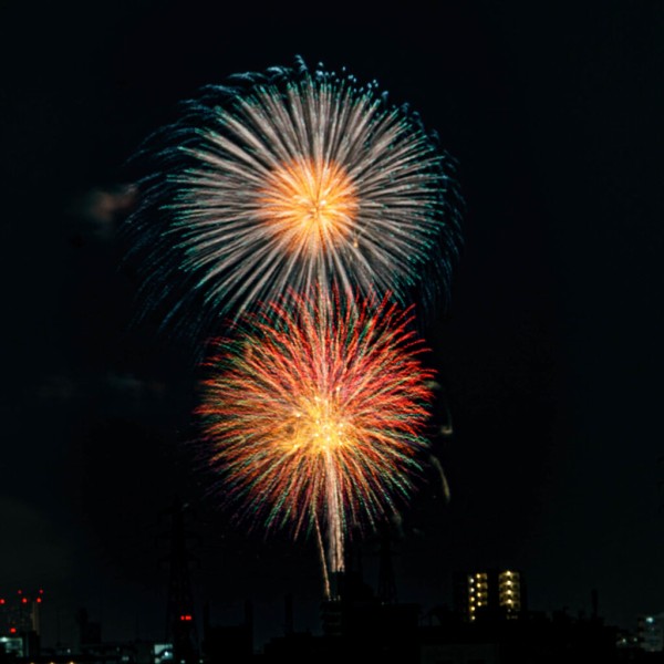 守口から見た「なにわ淀川花火大会2022」【もりつーフォト】 : 守口