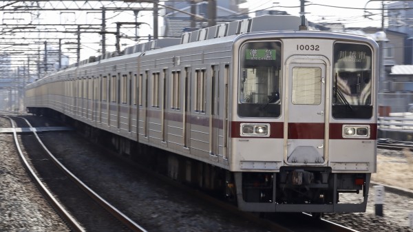 東上線9000系列/10030系 側面フルカラーLED行先表示 : 緑石英の礬素