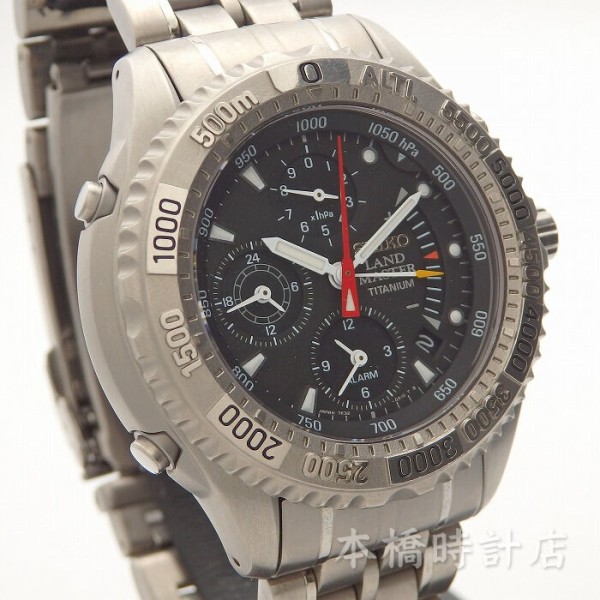 セイコー SEIKO PROSPEX プロスペックス ランドマスター サミッター
