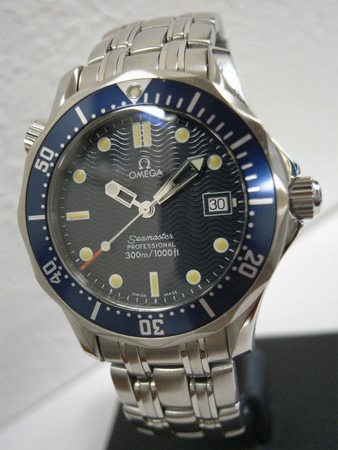 OMEGA SeamasterProfessional クォーツ　ボーイズサイズ オメガシーマスター300プロフェッショナル SS クォーツ 36mm