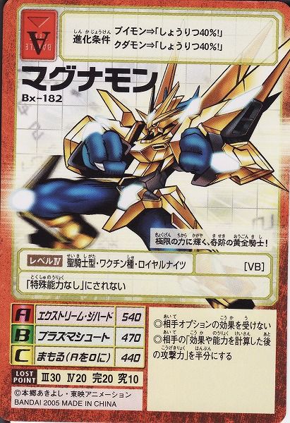 Bx-182 マグナモン : 完全放置