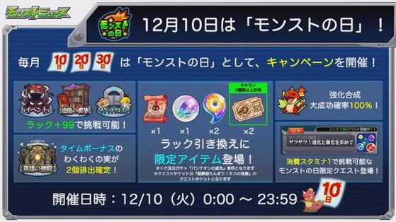 閑話 ２３０８ モンスト 今週のモンストニュース 19年12月6日 ゲーム雑記 無課金最前線