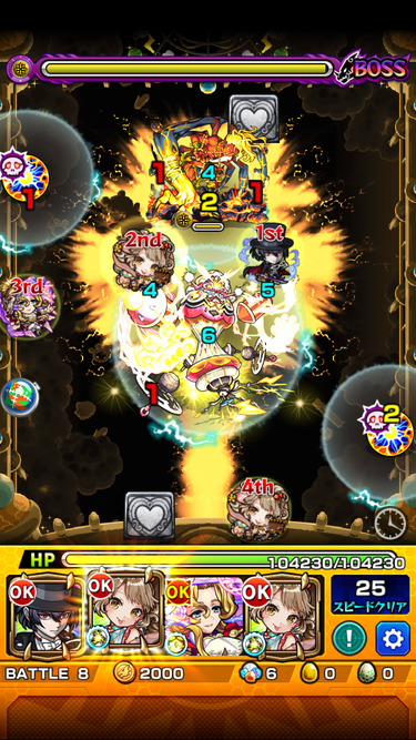閑話 １９９１ モンスト ラウドラ戦周回 ゲーム雑記