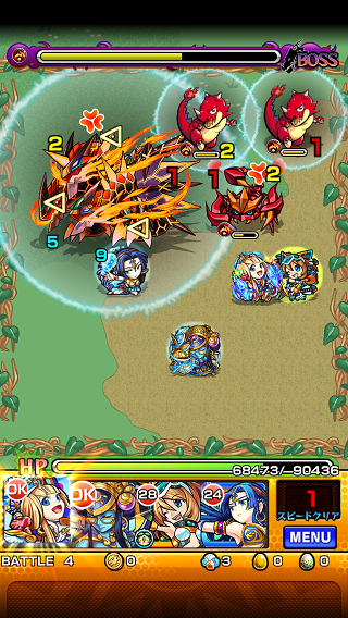 閑話 ２１６ モンスト ヒュドラ戦を華麗に毘沙門天 ゲーム雑記