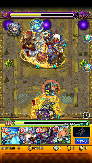 閑話 ６５０ モンスト 次回 大黒天戦を自陣 ５攻略 の準備 ゲーム雑記