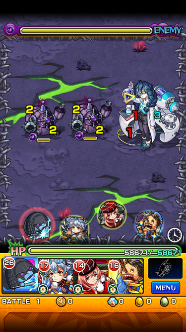 閑話 １５１５ モンスト Dr マター戦へ初見で逝くじぇぃ ゲーム雑記
