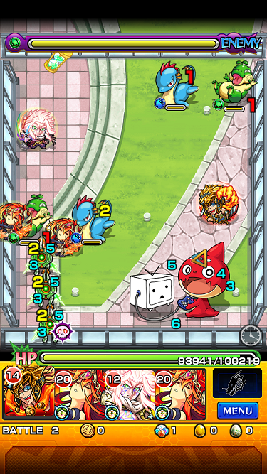 閑話 １０３６ モンスト オラゴンテレビちゃん戦へ初見で逝くじぇぃ ゲーム雑記