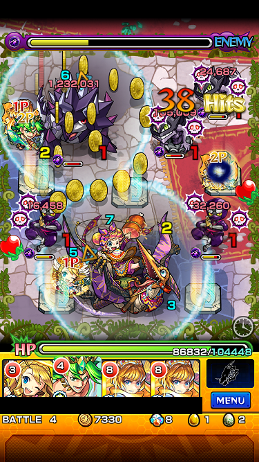 閑話 １０５１ モンスト ダイナ戦を獣ヘラクレスがぶった斬るぞぃ ゲーム雑記