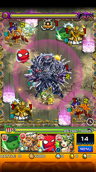 閑話 ８７６ モンスト イザナギ戦周回とかシャンバラ戦を進化前田慶次で周回とか ゲーム雑記