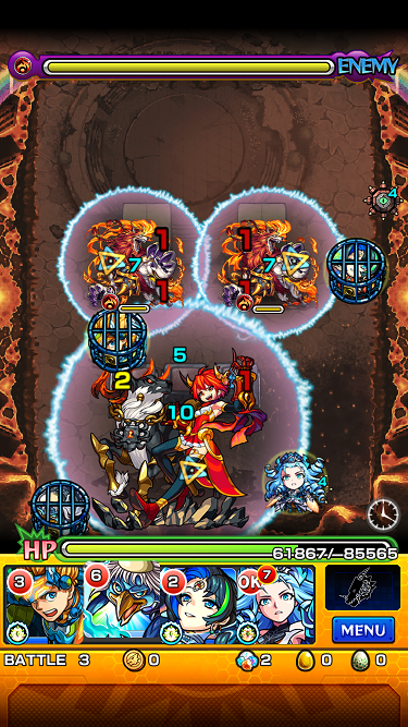 閑話 １３８８ モンスト ラグナロク戦を軽く周回 河童 マティーニ編 ゲーム雑記