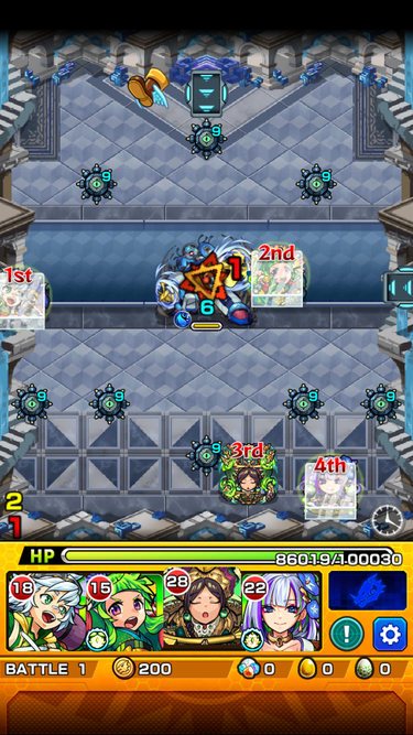 閑話 ２１４６ モンスト 新轟絶 パラドクス戦へ逝ったじぇぃ ゲーム雑記