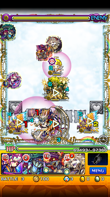 閑話 ９２６ モンスト エデン戦をお試し周回 ゲーム雑記