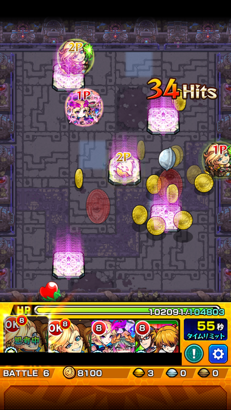 閑話 ２５４３ モンスト 神殿周回とか今月のモン玉とか ゲーム雑記