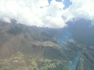 ルクラを空から撮ってみた ネパールの日常 旅行情報