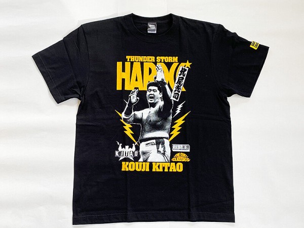 北尾光司　プロレス　Tシャツ 90s ビンテージ　シングルステッチ　横綱 第60代横綱・双羽黒ことサンダーストーム！北尾光司Tシャツ