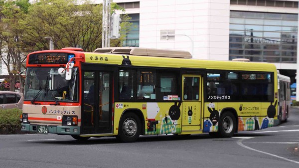 小湊鐵道 千葉200か2806 : もみじ山折返場