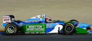 ミハエル・シューマッハ ➀フェラーリ F300 ➁ベネトン