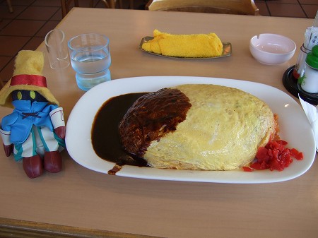 レストランito ビーフオムライス大盛り アナログ人間の食い走り日記 全力疾走